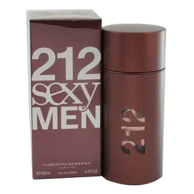 212 Sexy Men by Carolina Herrera for Men 3.4/3.3 oz EDT Spray Brand New In Box