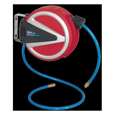 Retractable Air Hose Reel 6.5m Ø6.5mm ID - PU Hose