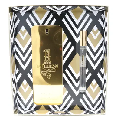 Paco Rabanne Million Eau De Toilette 2-Pcs Gift Set / New With Box