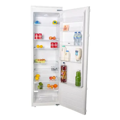 SIA RFI106/E 304L Auto Defrost White Integrated Built In Tall Larder Fridge