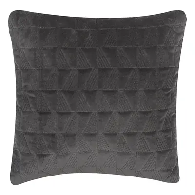 Throw Cushion LALAM Solid Cotton x cm Grey