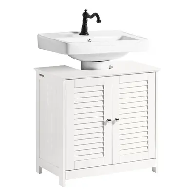 SoBuy FRG237-II-W, Under Sink Cabinet Vanity Unit with Doors