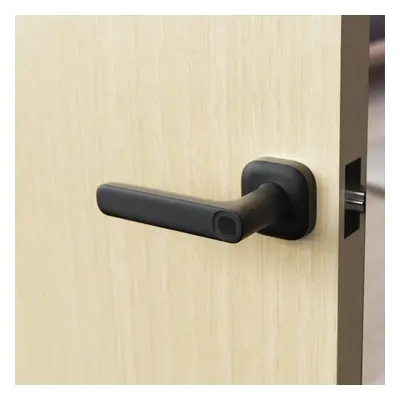 Single Tongue Simple Smart Door Lock Support Smart Life/Tuya App Electronic Split Handle Fingerp