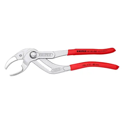 Knipex Siphon and Connector Pliers chrome-plated, with non-slip plastic coating mm 03