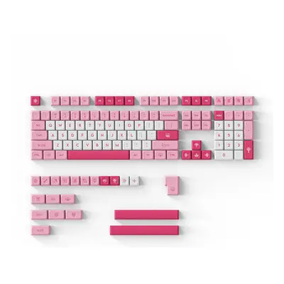 (XDA Profile) 120/121 Keys Wind Flower Snow Moon Keycap Set Cherry/XDA Profile PBT Five-Sided Su