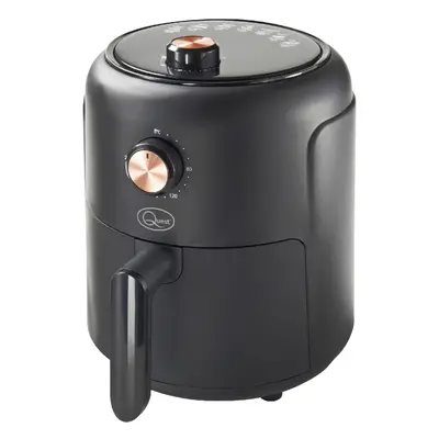 Quest 2.3L Small Air Fryer / Manual Dial Controls / Non-Stick Detachable Food Basket / Minute Ti