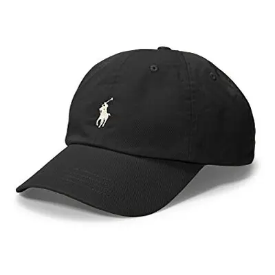 Ralph Lauren Mens Polo Sports Pony Logo Hat Cap - Black - One Size