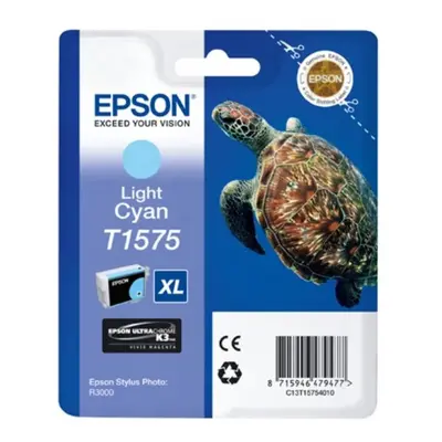 Epson C13T15754010 (T1575) Ink cartridge bright cyan, 26ml