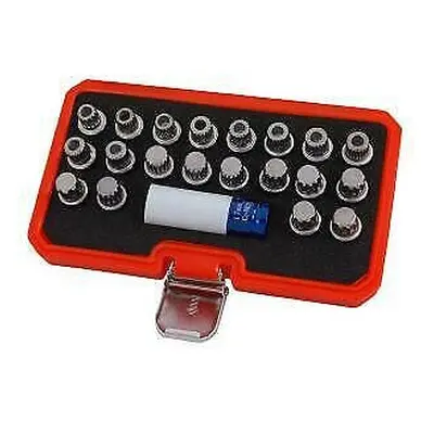 21pc BMW Locking Wheel Nut Socket Tool Master Set Tamper Proof (Neilsen CT4226)