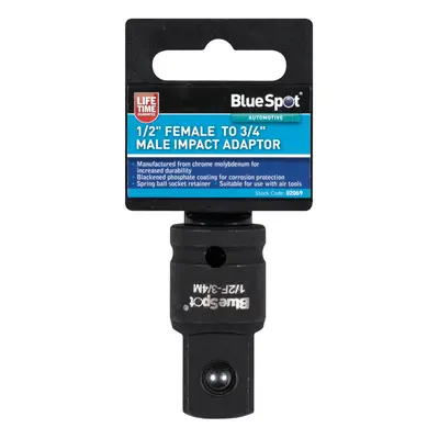 BlueSpot 1/2" Female to 3/4" Male Impact Adaptor