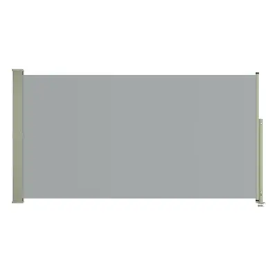 (grey, x cm) vidaXL Patio Retractable Side Awning Privacy Screen Garden Sunshade Screen