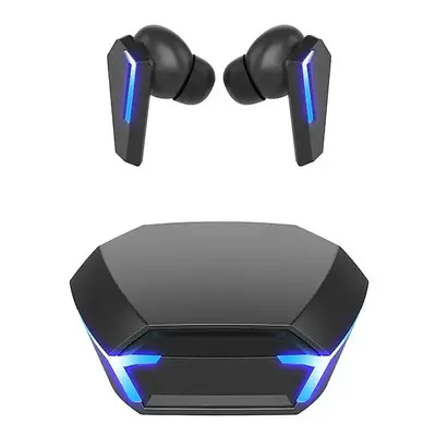 (Black) Wireless New Ultra-long Battery Life Game Low-latency Light Display In-ear Music Gift Fo