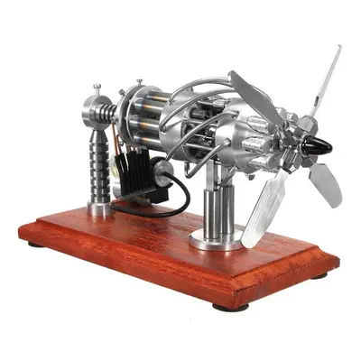 16 Cylinder Hot Air Stirling Engine Motor Model Creative Motor Engine Toy Engine