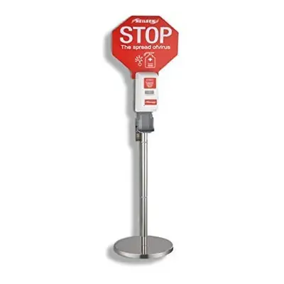 Neilsen Free Standing Hand Sanitizer Dispenser - 1.2 m High Touchless Automatic Hand Sanitizer D