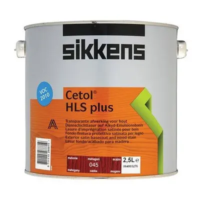 Sikkens Cetol HLS Plus Translucent Woodstain Mahogany 2.5 Litre