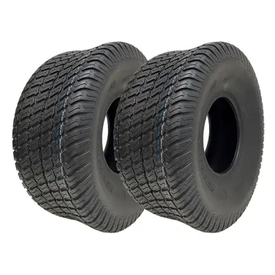 20x8.00-8 Lawnmower Grass Tyres 4ply Multi Turf Ride On Wanda P332 (Set of 2)