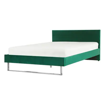 Bed Velvet BELLOU x cm (EU Super King) Green