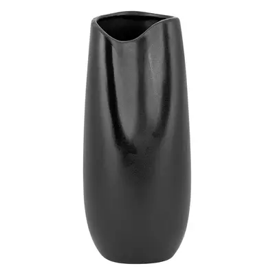 Decorative Vase DERBE Stoneware cm Black