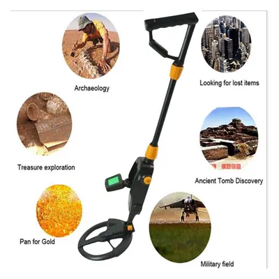 Metal Detector Underground Adjustable Professional Metal Search Finder Gold Detector Treasure H