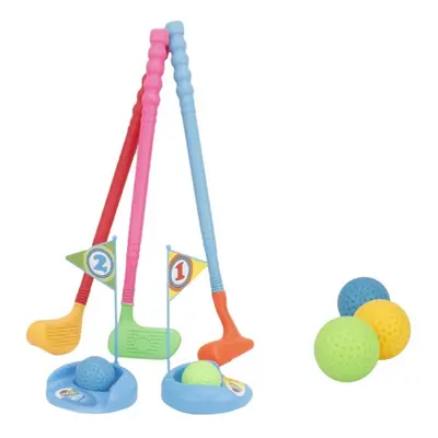 Children's Golf Sports Toy Set with Cart Net Bag Packaging Toys