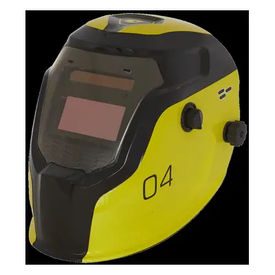 Auto Darkening Welding Helmet - Shade - Yellow