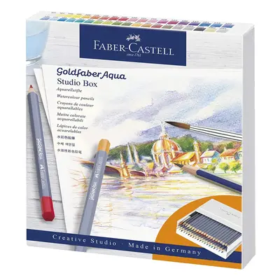 Faber-Castell Goldfaber Aqua Watercolour Pencils Set of with Accessories