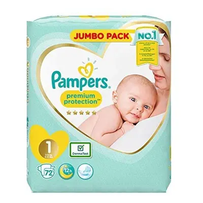 Pampers Premium Protection Nappies Jumbo Pack - Size