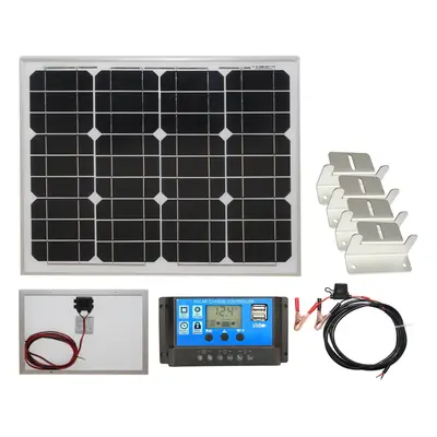 Mono 30W Solar Panel Kit