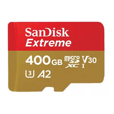 Sandisk 400GB Extreme microSDXC memory card