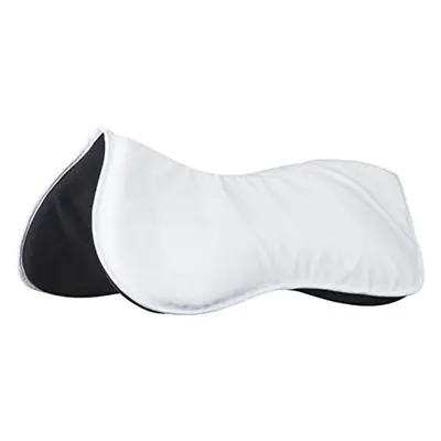 (L, White) Weatherbeeta Memory Foam Comfort Half Pad