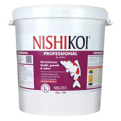 Nishikoi Niigata Professional Food for All Koi Carp Large Pellets - 10kg