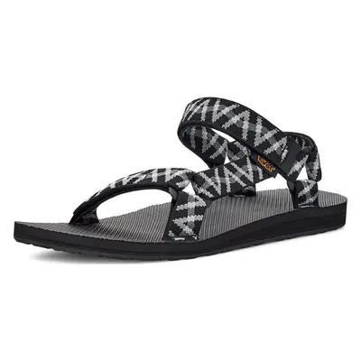 (12 UK) Teva Original Universal Men's Hiking Sandals, Light Show Black/Grey