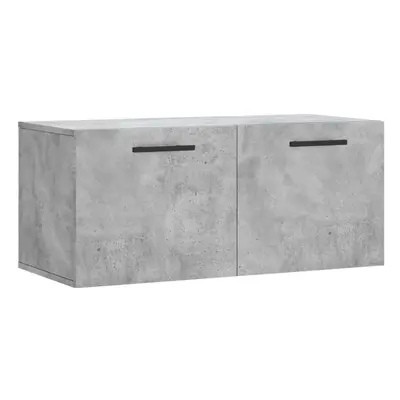 (concrete grey, x 36.5 x cm) vidaXL Wall Cabinet Wall Storage Display Cabinet Grey Sonoma Engine