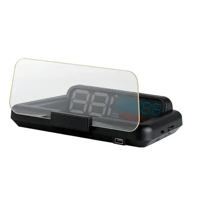 HUD Head Up Display High Definition Speedometer Car Safe Driving Computer Speed and Voltage Alar