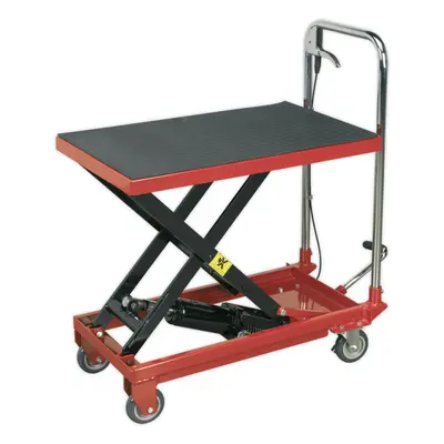 Heavy Duty Hydraulic Platform Truck - 150kg Capacity - Safety Release Mechanism