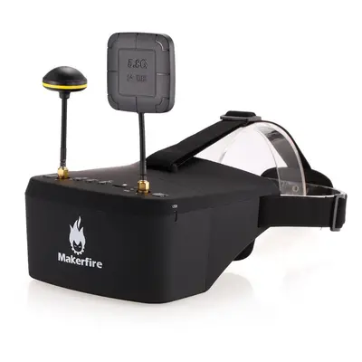 5.8G 40CH Dual Receiver Double Antenna FPV Goggles