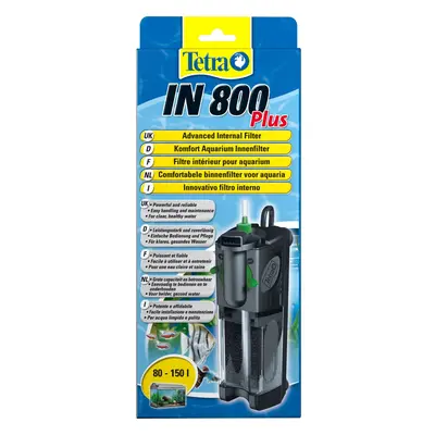 Tetra IN800 Plus Powerful Internal Filter for Physical, Biological and Chemical Aquarium Water F