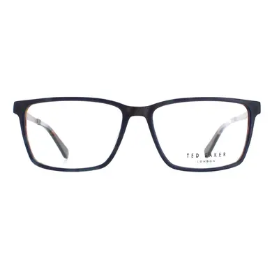 Ted Baker Glasses Frames TB8218 Silas Navy Tortoise Men