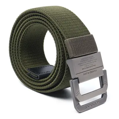 (Army Green) Survival Military Belts Tactical Belt Nylon Waist Strap Emergency EDC Gadget