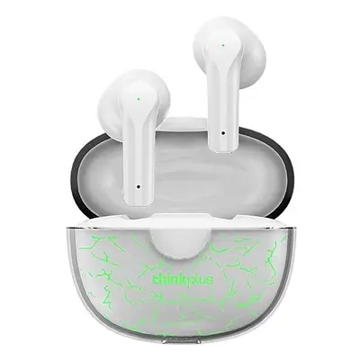 (Green) Gaming TWS Earbuds LED Light Bluetooth Earphone 9D HIFI Sound Headphone With Mic Sport W