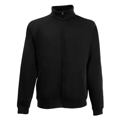 (S, Black) Fruit Of The Loom Mens Premium 70/30 Full Zip Sweatshirt Jacket