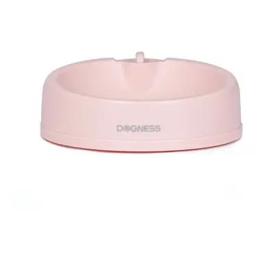 (Pink) Travel Dual Purpose Feeding Bowl 1L Water Dispenser Foodgrade Material Autoxic Water Refi