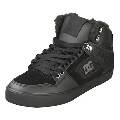 DC Shoes Pure High-top Wc Winter Mens Casual Trainers in Black Black - UK