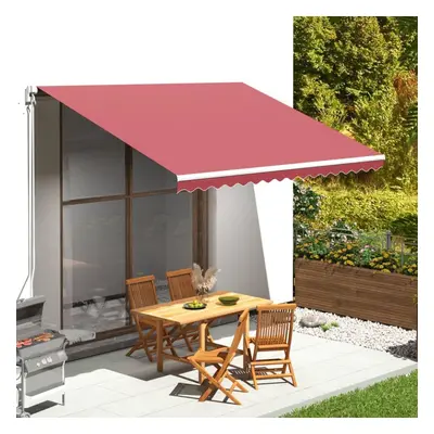 vidaXL Replacement Fabric for Awning Burgundy Red 4x3 m Outdoor Patio Canopy