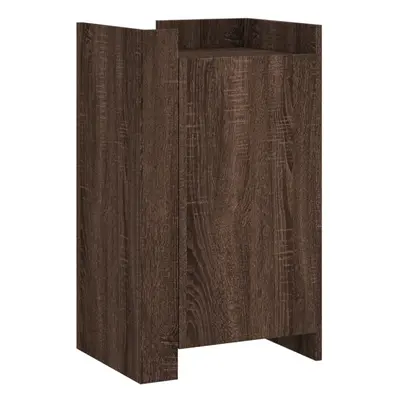 (brown oak) vidaXL Sideboard Storage Cupboard Cabinet Highboard Sonoma Oak Engineered Wood