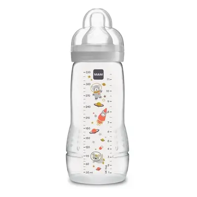 MAM Baby Bottle Easy Active 2nd Age - 330ml - From months - Teat Flow X - Unisex