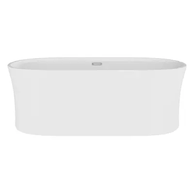 Contemporary White Curved Freestanding Bath from Balterley - 1700mm x 780mm