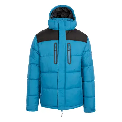 (L, Bondi Blue) Trespass Mens Casual Padded Zip Jacket Parkstone