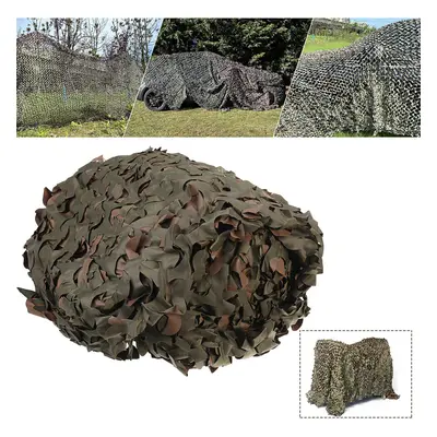 (5*1.5m) Multi-size Camo Net Quick Dry Waterproof Camouflage Netting Reversible Green/Brown For 