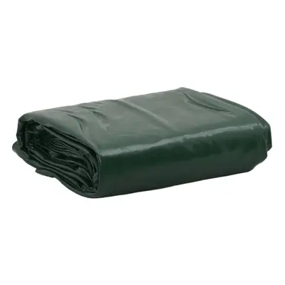 vidaXL Tarpaulin Cover Ground Sheet Waterproof Camping Tarp Green g/mÂ²